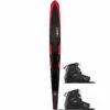 HO Carbon Omni Wide Water Ski W/ Double Stance 110 Bindings - 2022