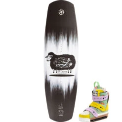Slingshot Coalition Wakeboard Package W/ Copycat Boots - 2022