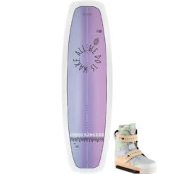 Slingshot Copycat Pro Women's Wakeboard Package W/Jewel Boots - 2023