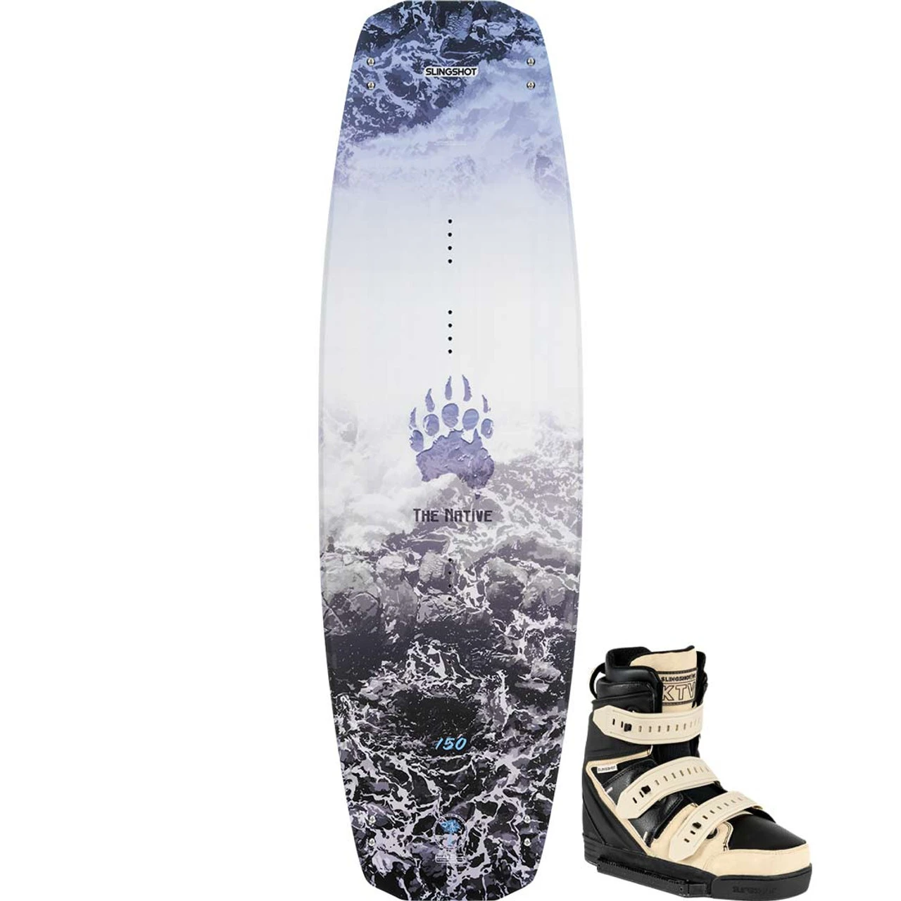 Slingshot Native Wakeboard Package W/ KTV Boots - 2023