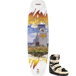 Slingshot Solo Wakeboard Package W/ KTV Boots - 2023