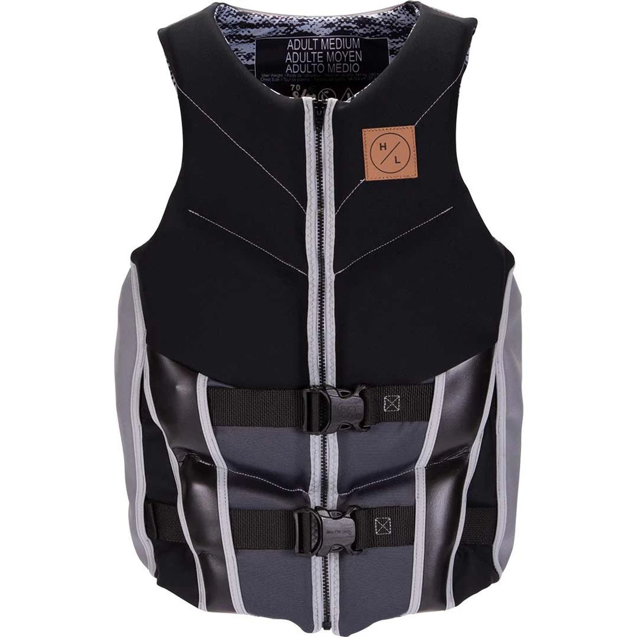 Hyperlite Men's Domain Life Jacket - Black/Grey
