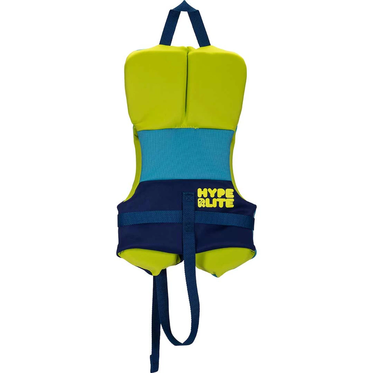 Hyperlite Boy's Toddler Indy Life Jacket - Blue/Yellow - Image 2