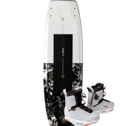 Ronix Quarter 'Til Midnight Wakeboard Package W/ Rise Boots - 2023