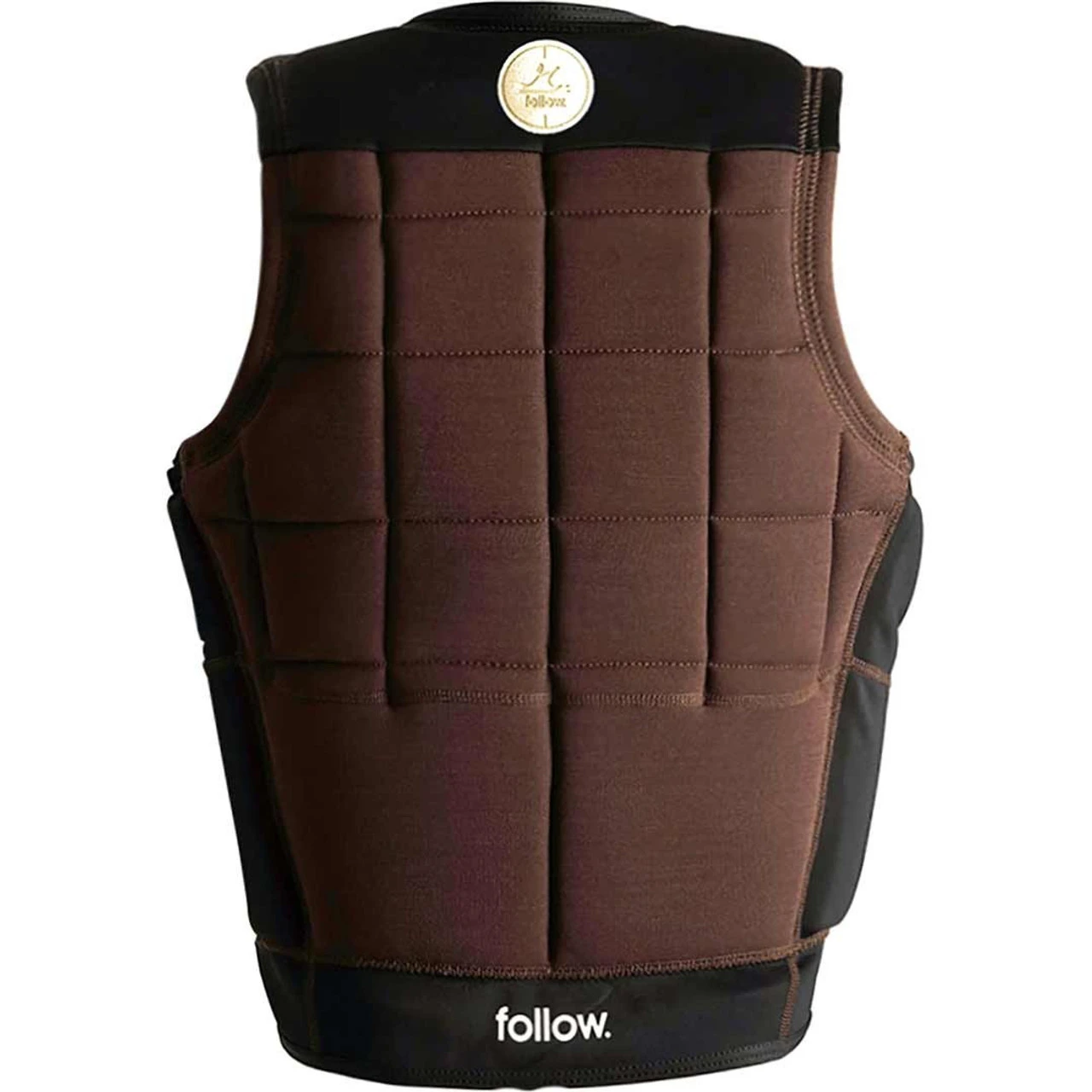 Follow RD Comp Vest - Black/Brown - Image 2