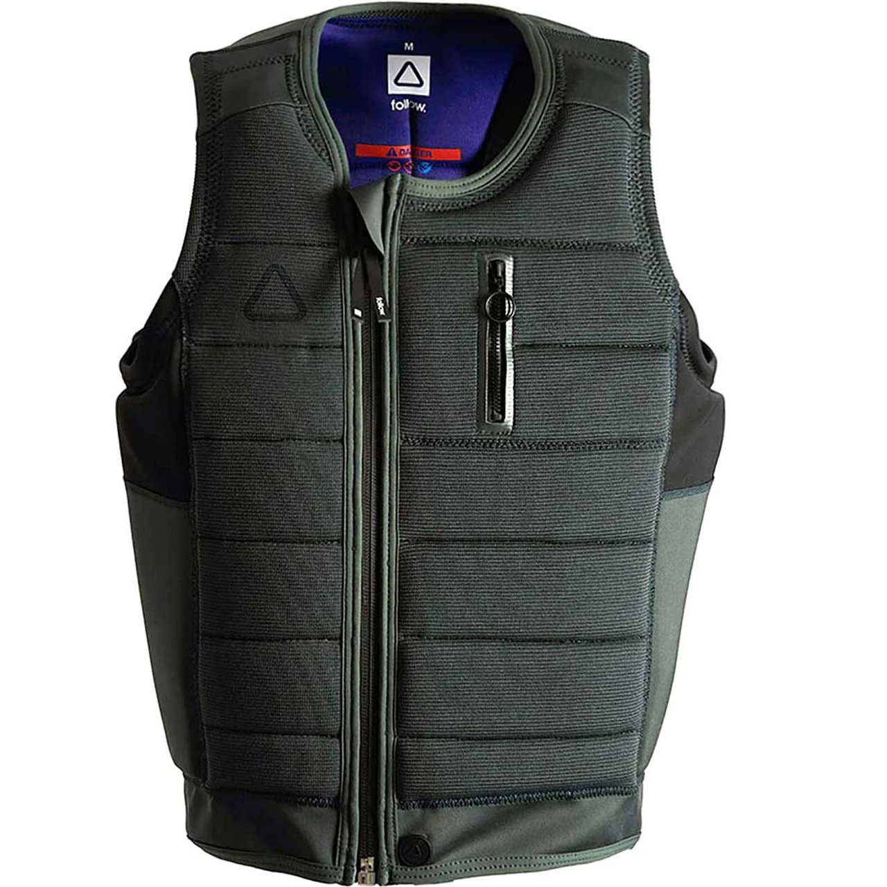 Follow TBA Men's Comp Vest - Olive