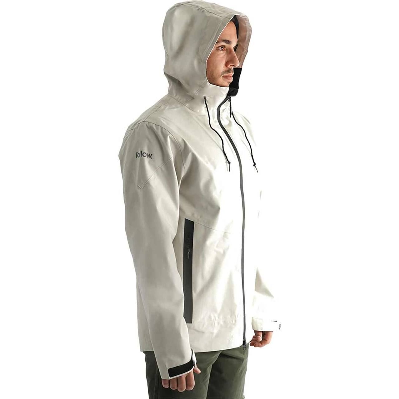 Follow Layer 3.1 Twelker Spray Jacket - Cream - Image 4