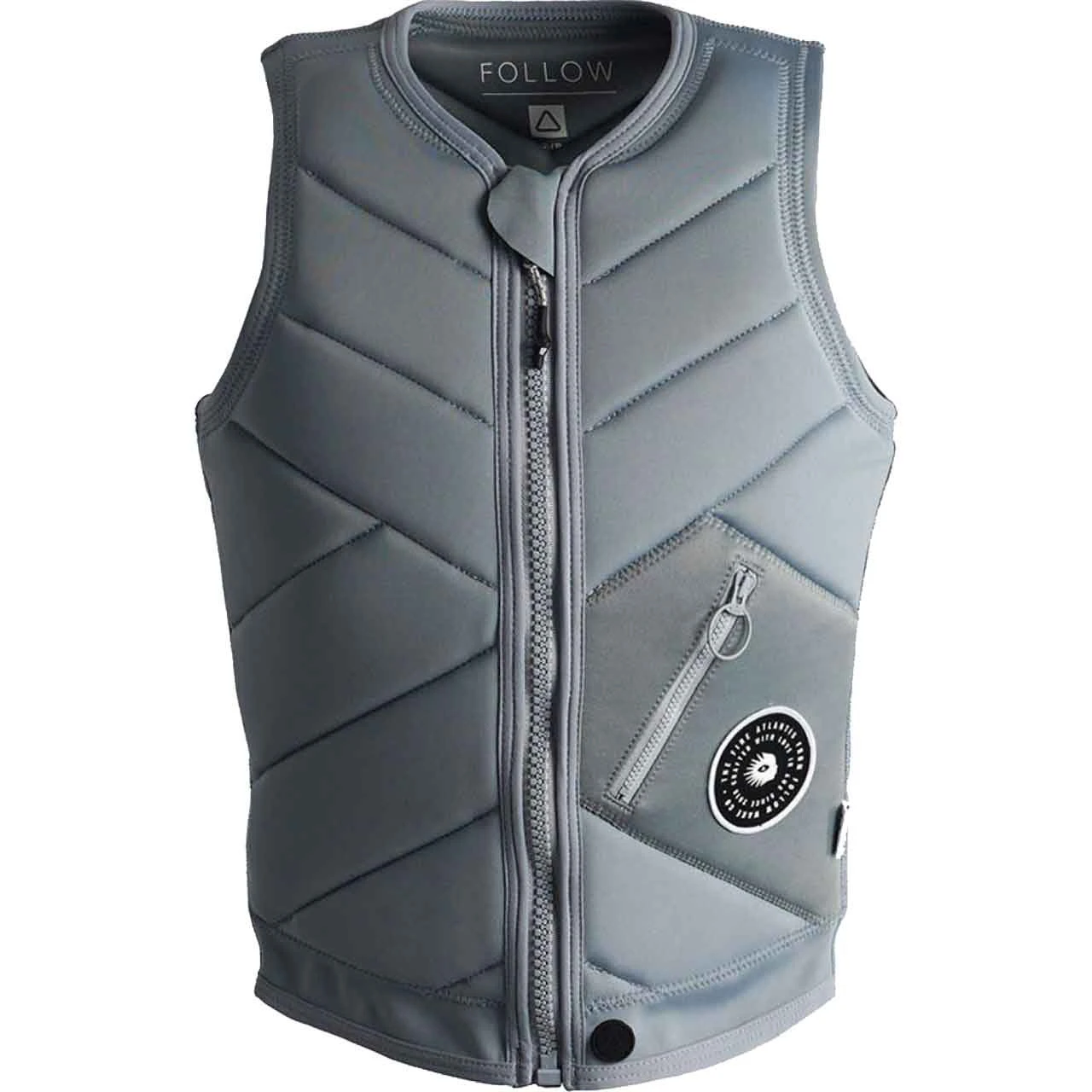 Follow Atlantis Impact Vest - Ash/Blue
