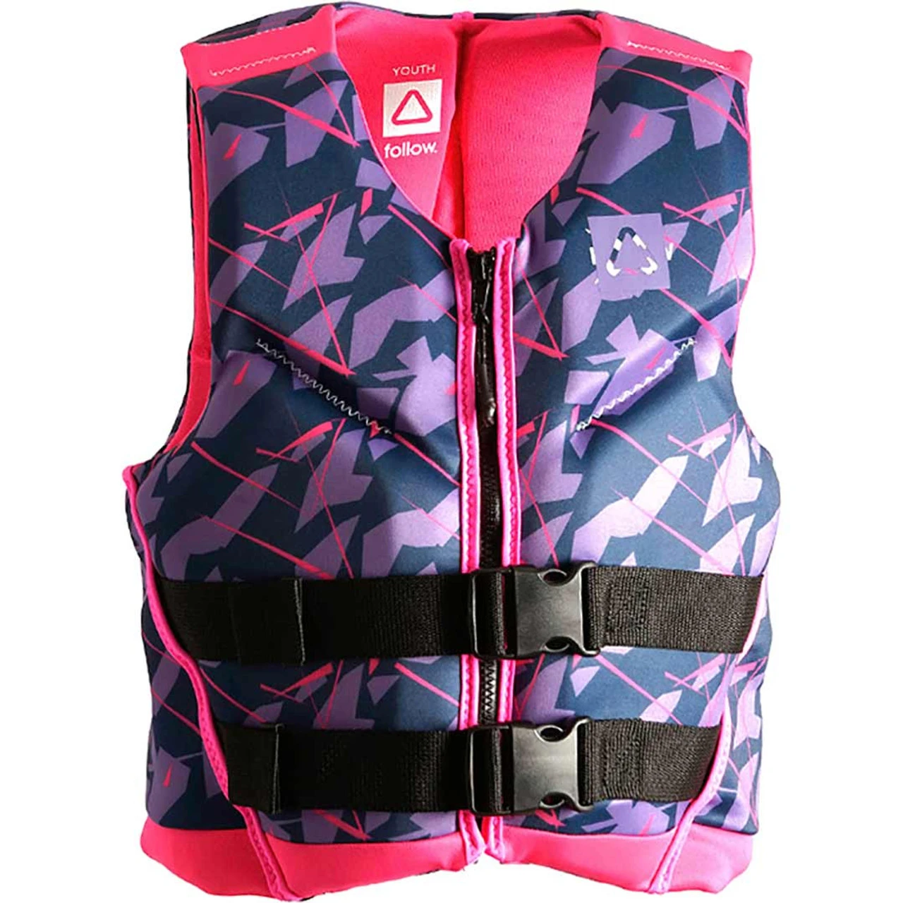 Follow POP Youth Life Jacket - Purple/Pink
