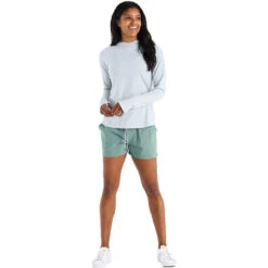 Free Fly Women's Clearwater Hoodie - Heather Tide Pool