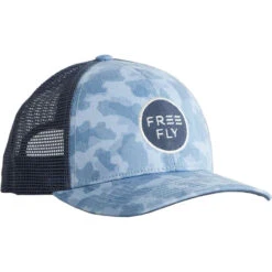 Free Fly Camp Trucker Hat - Clearwater Camo