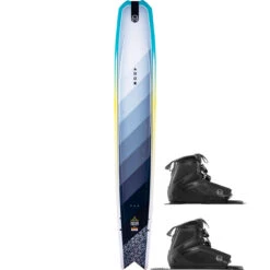 HO Hovercraft Water Ski W/ Double Stance 110 Bindings - 2023 - Teal