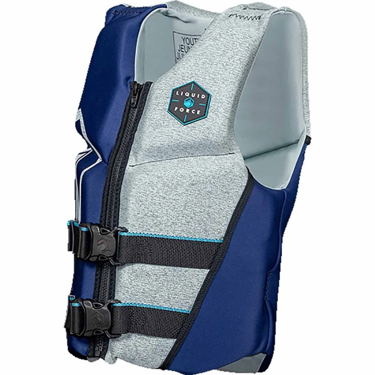 Liquid Force KOA Junior CGA Life Jacket - Navy/Heather - Image 2