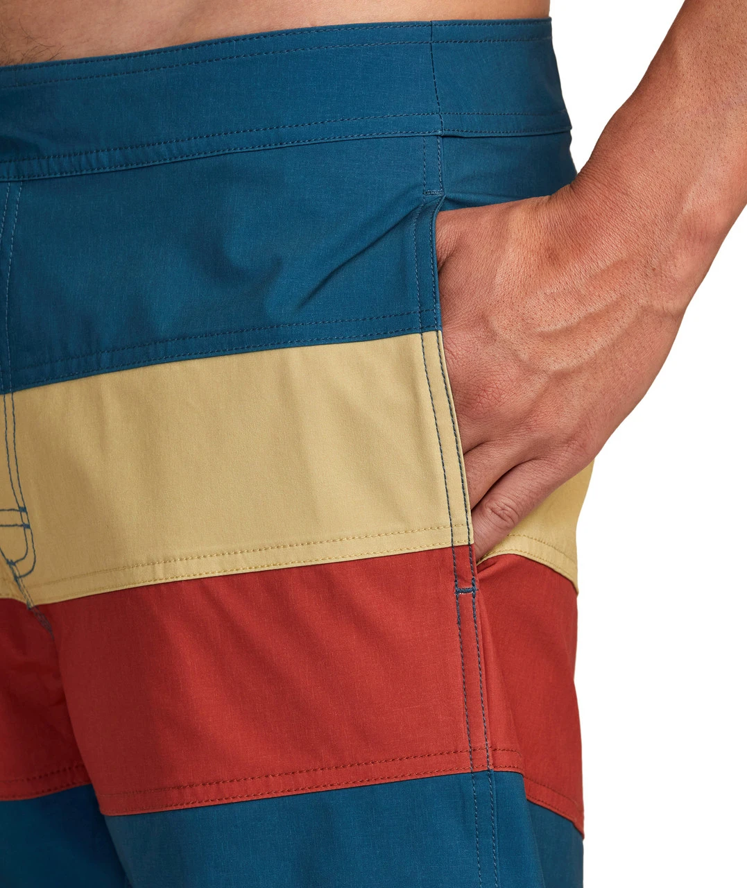 RVCA Noble 3 Trunk - Duck Blue - Image 4