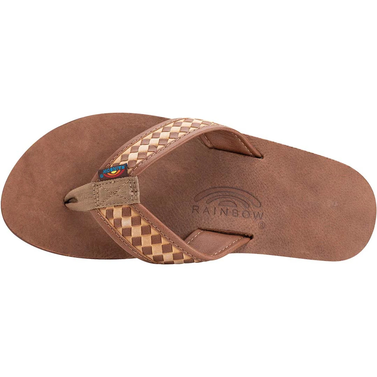 Rainbow Bently Luxury Leather Sandal - Nogales Wood - Image 3