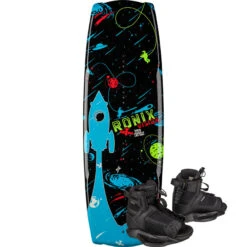 Ronix Vision Kid's Wakeboard Package W/ Divide Boots - 2023