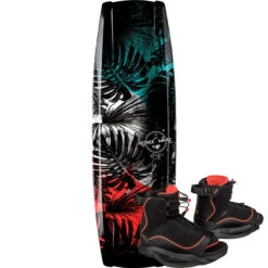Ronix Krush Wakeboard Package W/ Luxe Boots - 2023