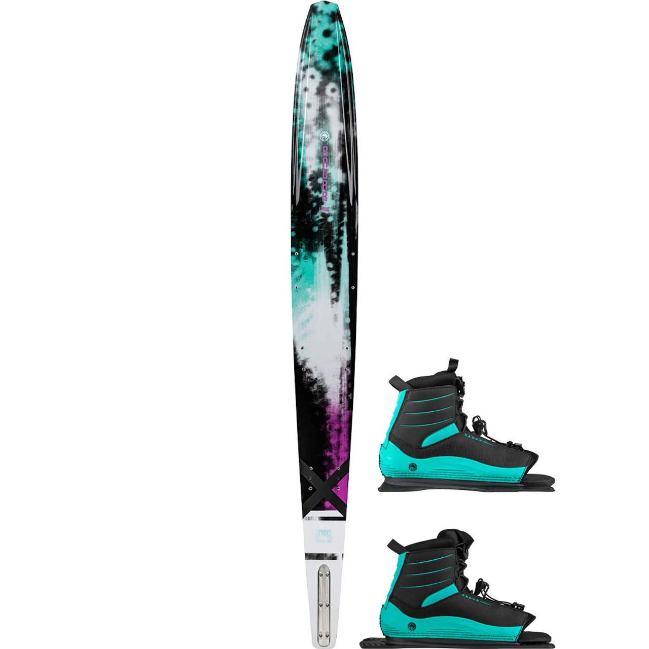 Radar Women's Lyric Water Ski W/ Double Lyric Bindings - 2022 - Image 2