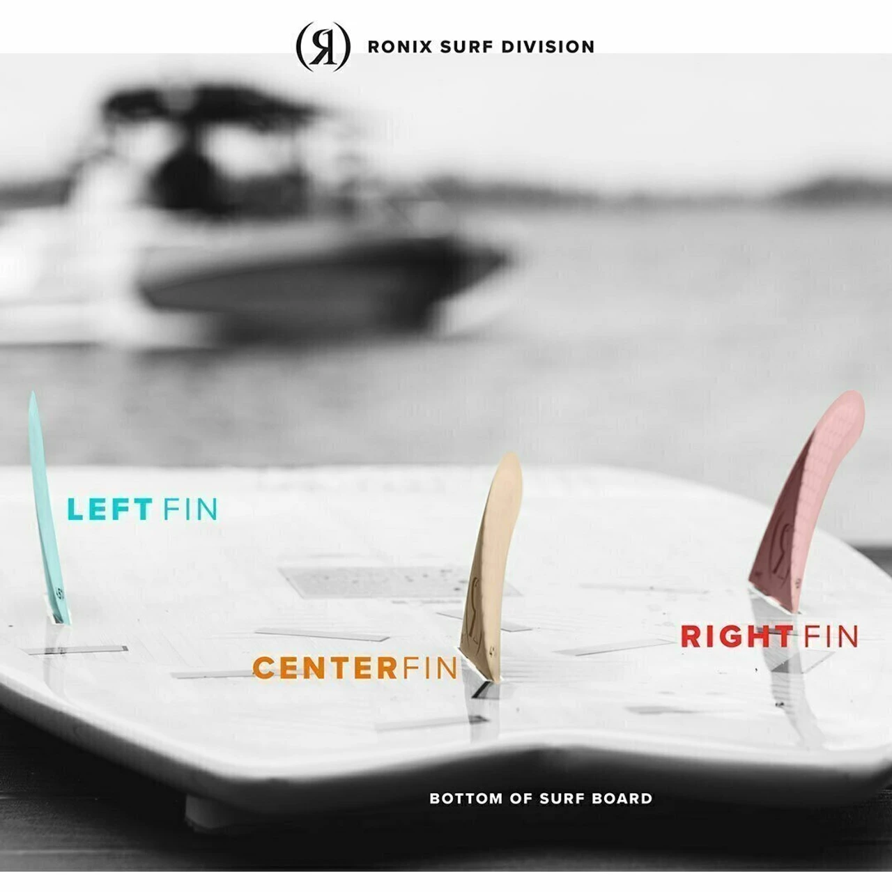 Ronix Floating Fin-S 2.0 Tool-Less Fiberglass - Surf Fin - 4" - Image 2