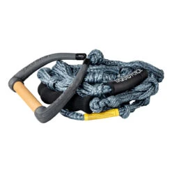Liquid Force Deluxe Molded Wake Surf Rope - Grey/Tan